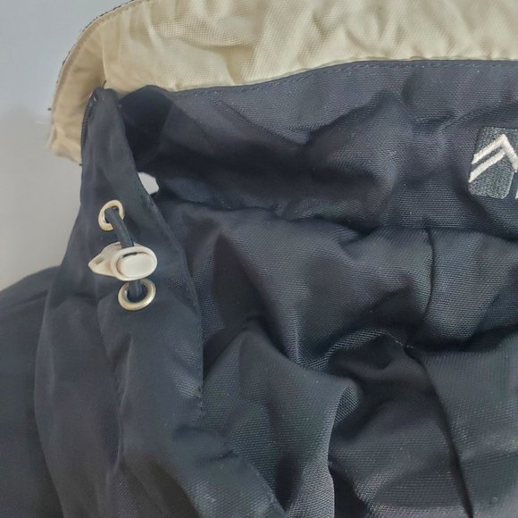 Authentic Alpine Design. Snowboard Jacket, Ladies S 6-8 Blk/Wht with lining 3in1 - Picture 8 of 16